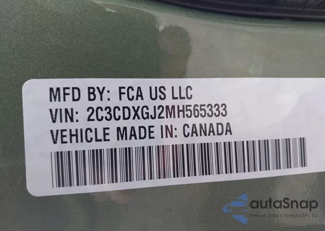 2021 Dodge Charger Scat Pack Widebody Rwd from USA, damaged, VIN 2C3CDXGJ2MH565333